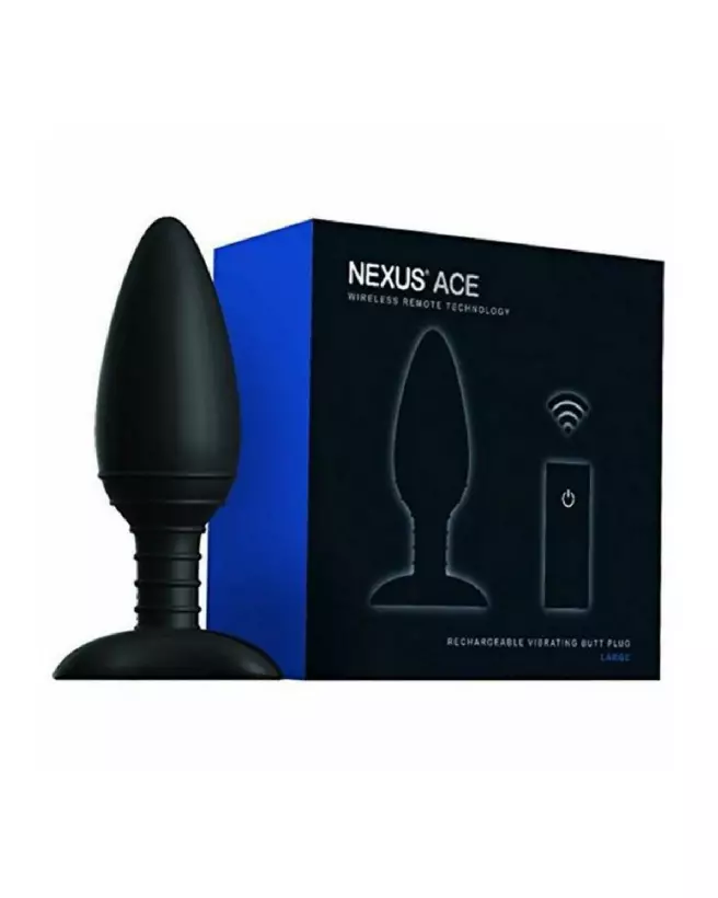 Image du Nexus Ace Large Vibrating Butt Plug avec télécommande pour stimulation anale avancée-2