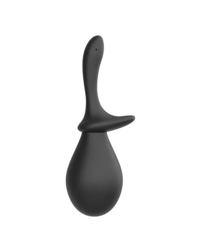Photo du Kit de Lavement Anal Nexus avec 2 Embouts en Silicone, 260 ml, Couleur Noire-1