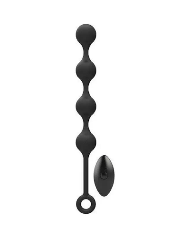 Image du Nexus Quattro Vibrating Pleasure Beads avec télécommande, chapelet anal de luxe-1