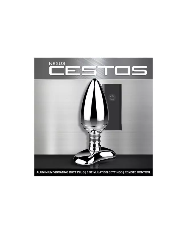 Image du Nexus Cestos Vibrating Butt Plug avec télécommande pour stimulation anale-3