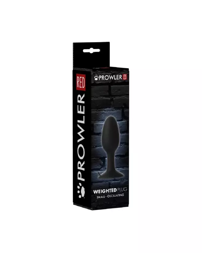 Weighted Butt Plug Small Prowler Red 10 cm pour débutants et experts en plaisir anal-2
