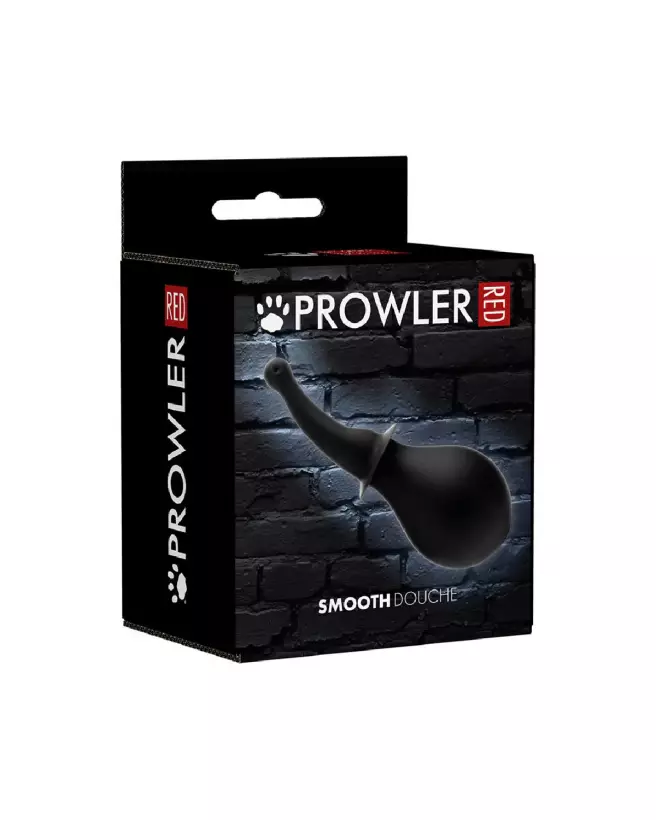 Image Poire à Lavement Smooth Douche Noir Prowler Red pour hygiène intime-2