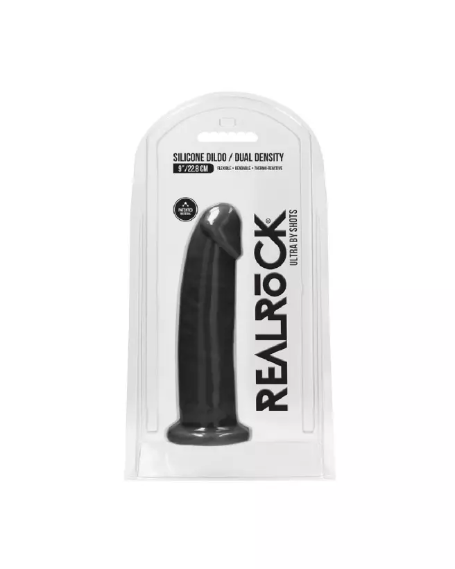 RealRock by Shots Silicone Dildo 9 Inch Realistic Non-Toxic-2