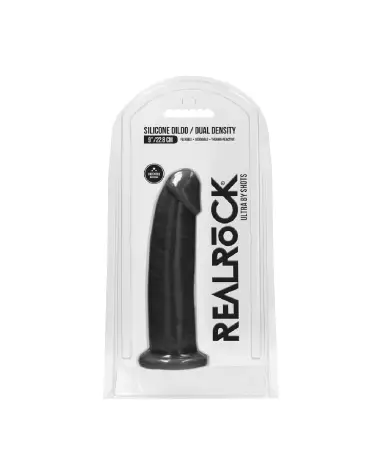 RealRock by Shots Silicone Dildo 9 Inch Realistic Non-Toxic-2