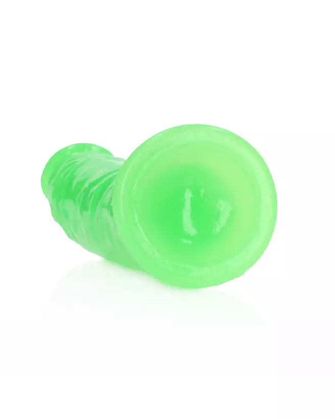 Dildo réaliste phosphorescent RealRock avec ventouse puissante 15,5 cm-5