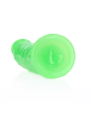 Dildo réaliste phosphorescent RealRock avec ventouse puissante 15,5 cm-5
