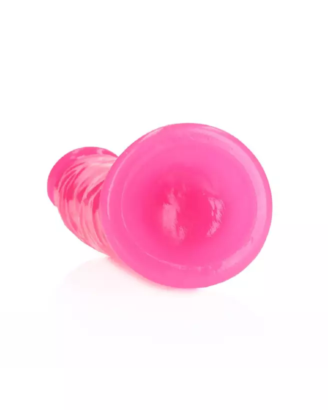 Dildo RealRock phosphorescent avec ventouse 15 cm-5