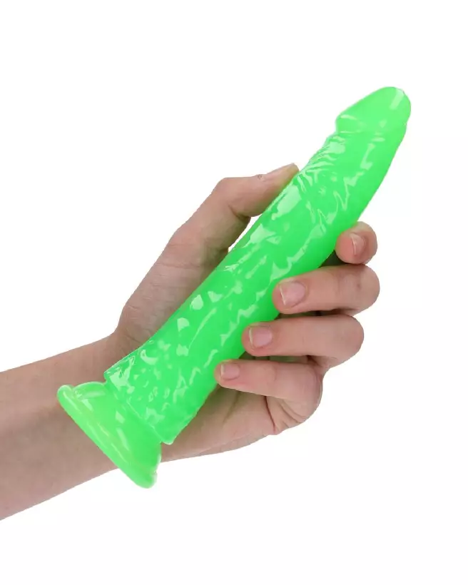 RealRock 7 Inch Glow in the Dark Realistic Dildo with Suction Cup-7