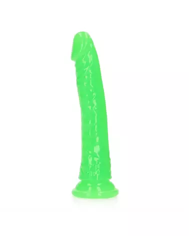 Dildo réaliste luminescent RealRock 20 cm avec ventouse-4