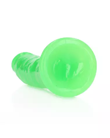 Dildo réaliste luminescent RealRock 20 cm avec ventouse-5