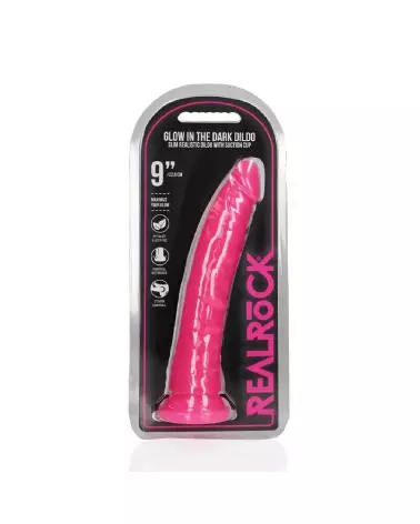 Dildo RealRock lumineux avec ventouse réaliste 22.5 cm-2