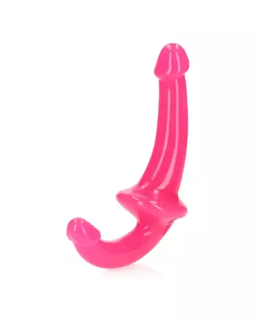 Strapless Strap-On Glow in the Dark 6 inch by RealRock - Godes Ceintures-3