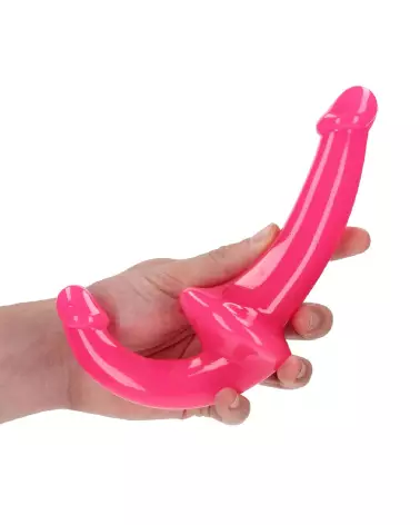 Strapless Strap-On Glow in the Dark 6 inch by RealRock - Godes Ceintures-7