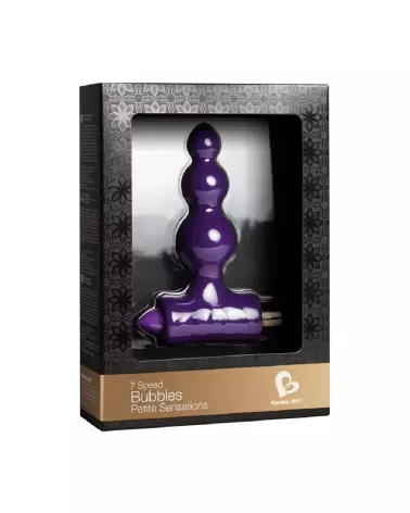 Image du Vibrating Bubble Butt Plug de Rocks-Off pour stimulation anale intense-3