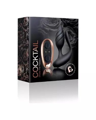 Image du Cocktail Dual Motored Butt Plug and Vibrator de Rocks-Off pour stimulation anale et plaisir doublé-2
