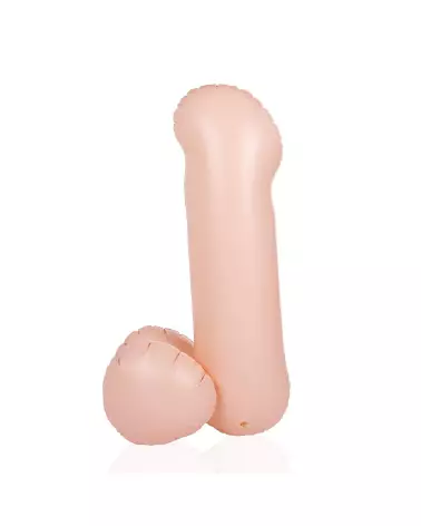 Pénis gonflable de 80 cm couleur chair de S-Line by Shots pour humour et fêtes-5