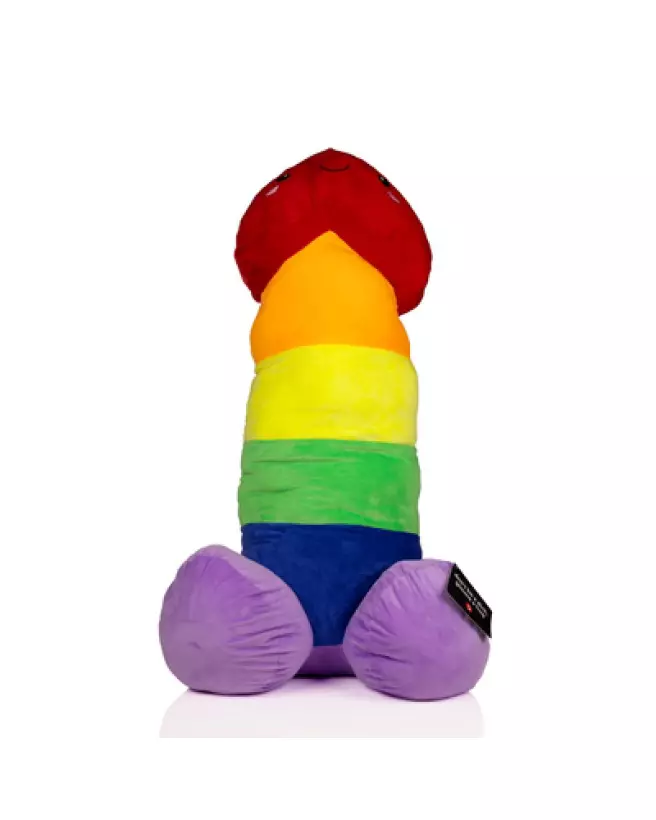 Peluche pénis géante 100 cm de S-Line by Shots, doudou original et humoristique-1