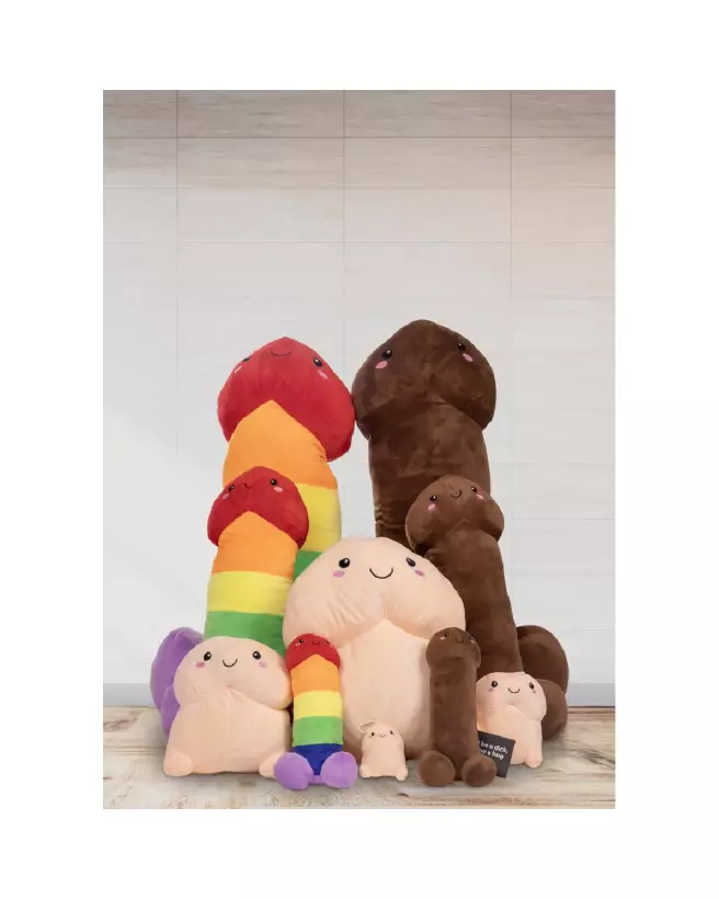 Peluche Pénis 30 cm S-Line by Shots en position assise-4