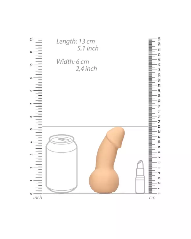 Image de la balle anti-stress en forme de zizi de S-Line by Shots, gadget humoristique pour adultes-4