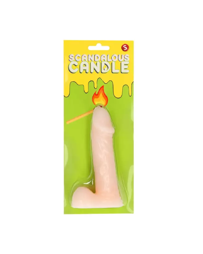 Bougie en forme de pénis Scandalous Candles de S-Line by Shots pour cadeau humoristique et décoration de fête-2