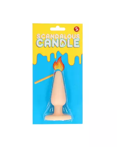 Bougie humoristique Scandalous Butt Plug de S-Line by Shots-2