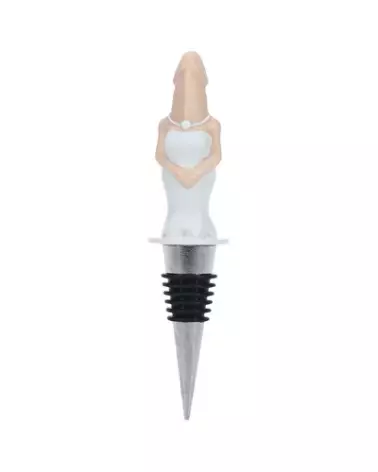 Bouchon de bouteille de mariée humoristique S-Line by Shots pour cadeau de mariage-1