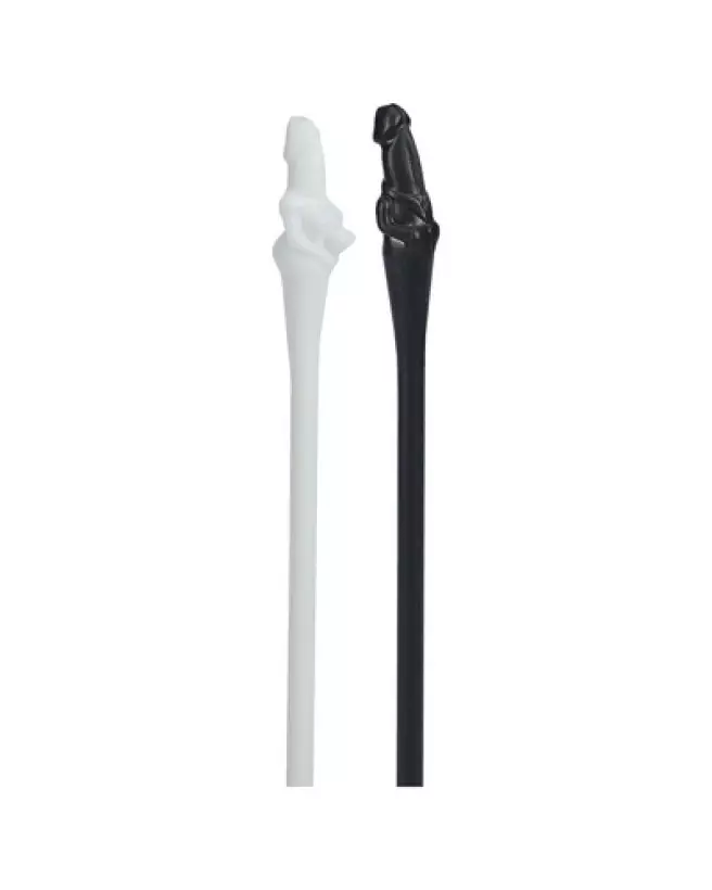 Image de pailles pour couples S-Line by Shots, idéales pour EVJF et fêtes romantiques-1