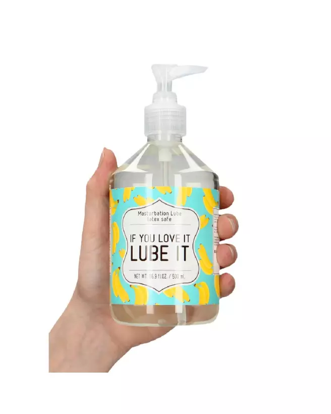 Image lubrifiant masturbation homme If You Love It Lube It 500ml S-Line by Shots-5