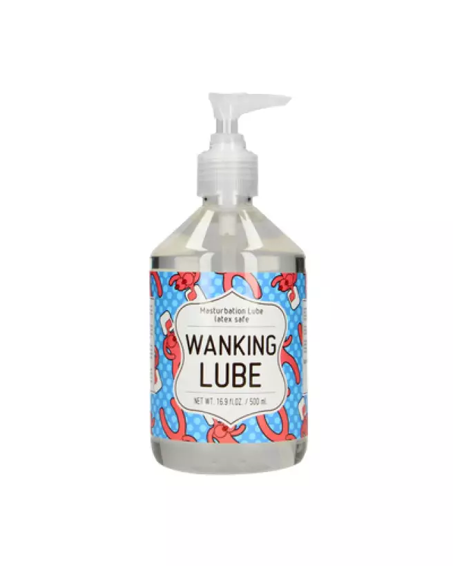 Image de WANKING LUBE 500 ml, lubrifiant de masturbation pour homme, S-Line by Shots-1