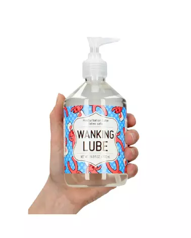 Image de WANKING LUBE 500 ml, lubrifiant de masturbation pour homme, S-Line by Shots-6