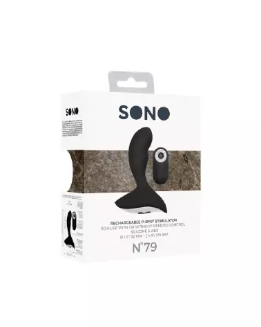 Stimulateur P-Spot rechargeable No.79 de Sono by Shots, idéal pour plaisir anal profond-2