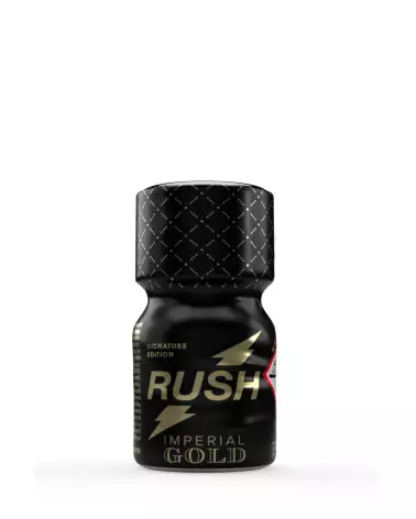 Image du RUSH IMPERIAL GOLD 10ML par LEATHER CLEANER, stimulant puissant pour homme-1