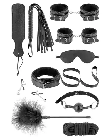 FETISH TENTATION Bondage Set 10 pièces pour BDSM-1