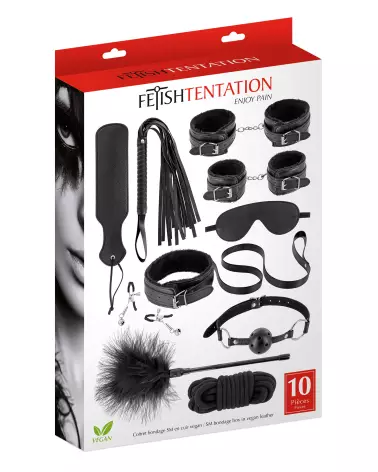 FETISH TENTATION Bondage Set 10 pièces pour BDSM-2