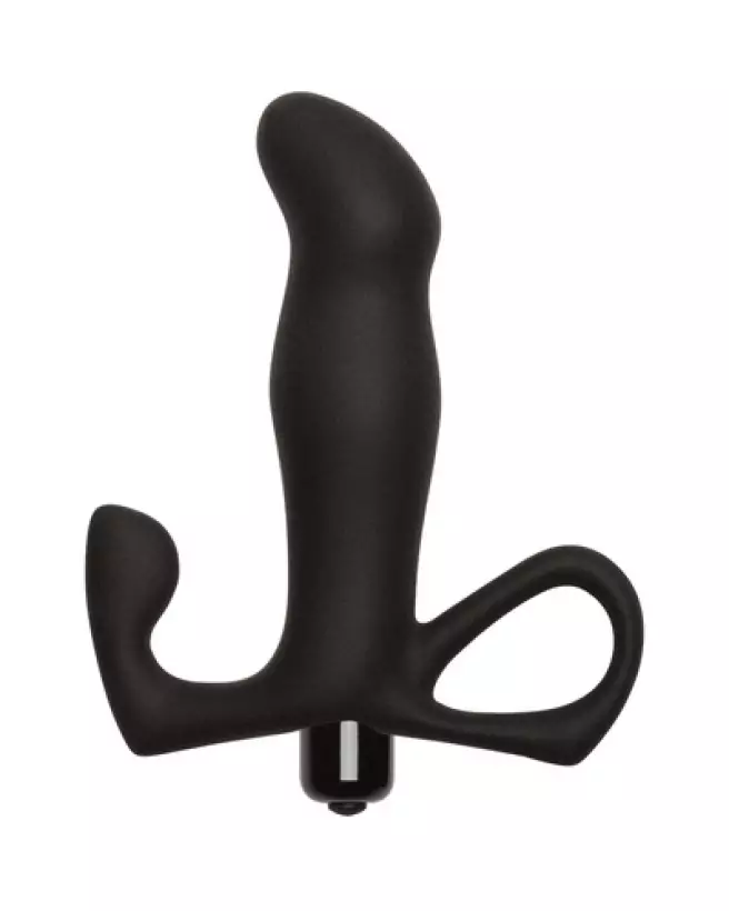Vibrating P-Massager Doc Johnson pour stimulation prostatique efficace-1