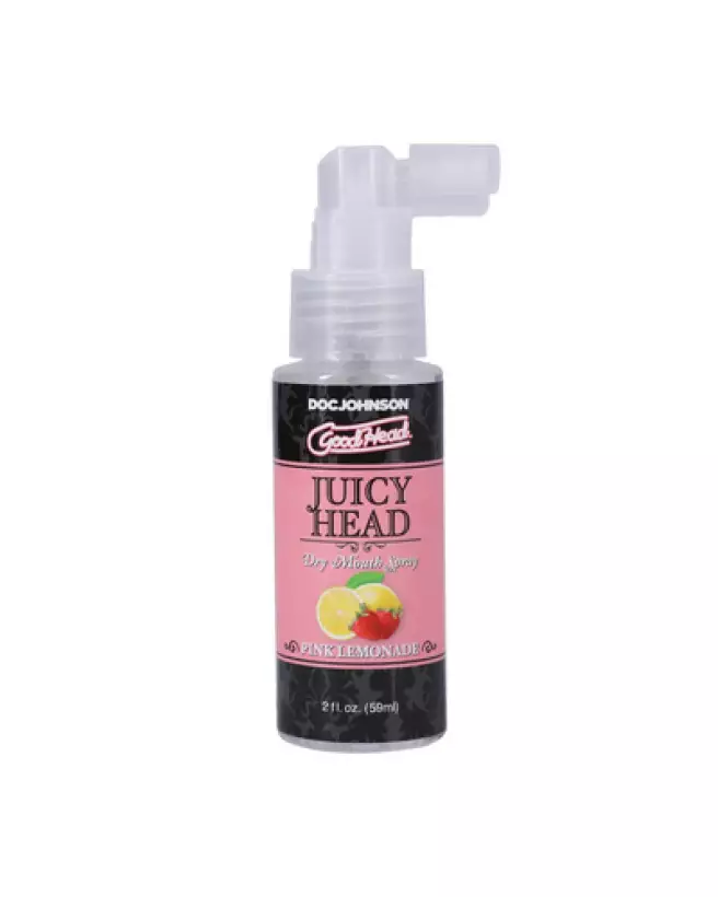 Spray Buccal Juicy Head Pink Lemonade 59 ml par Doc Johnson pour hydratation et plaisir oral-1