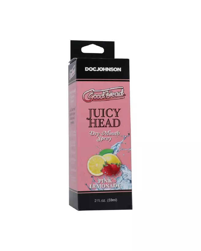 Spray Buccal Juicy Head Pink Lemonade 59 ml par Doc Johnson pour hydratation et plaisir oral-2
