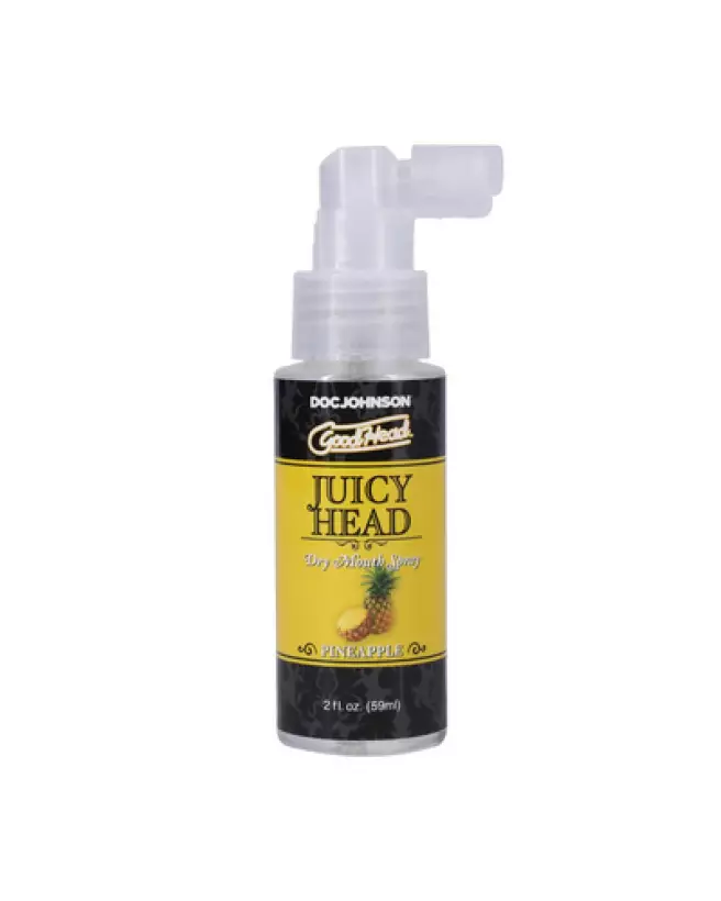 Image du Spray Buccal Juicy Head Pineapple de Doc Johnson pour hydratation orale et plaisir-1