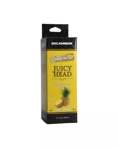 Image du Spray Buccal Juicy Head Pineapple de Doc Johnson pour hydratation orale et plaisir-2