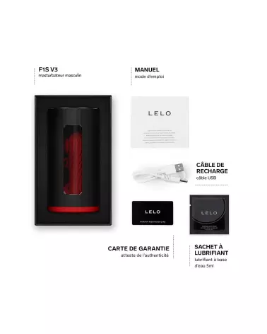 Image du masturbateur LELO F1S V3 XL RED - Performance et design avancé-4