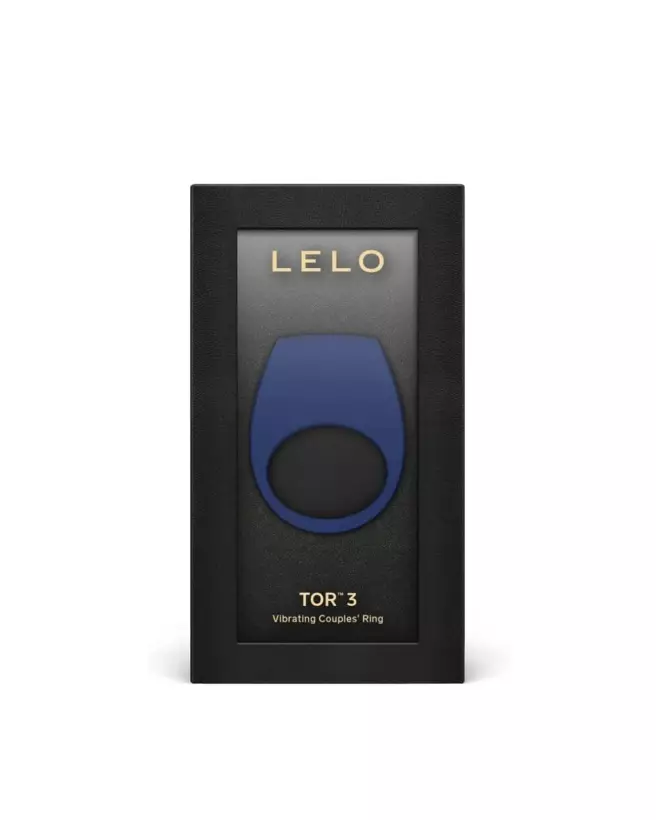 Image du LELO TOR 3 BLUE, anneau vibrant haute qualité pour couple-2