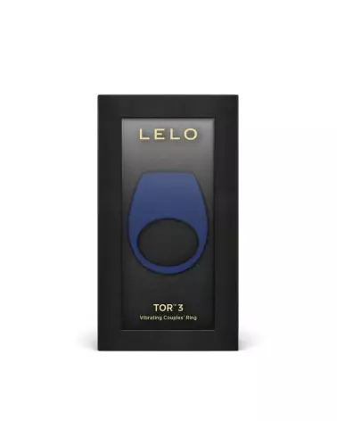 Image du LELO TOR 3 BLUE, anneau vibrant haute qualité pour couple-2