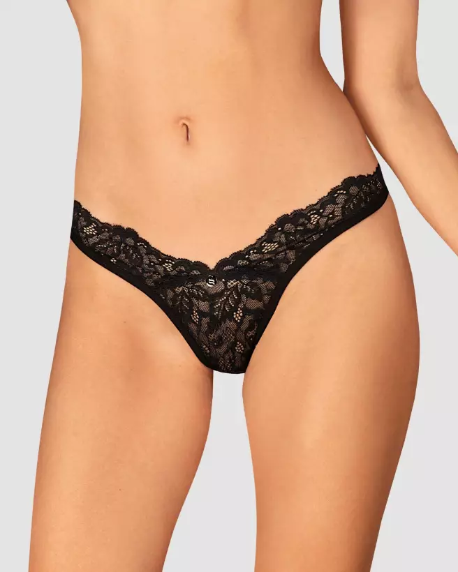 Image string Bellastia noir Obsessive, lingerie élégante et confortable-9