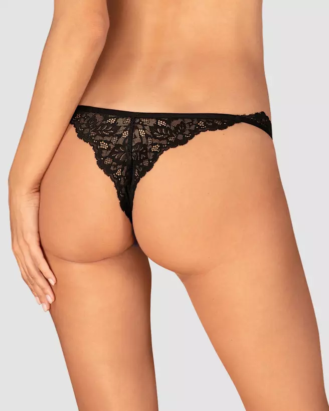 Image string Bellastia noir Obsessive, lingerie élégante et confortable-10
