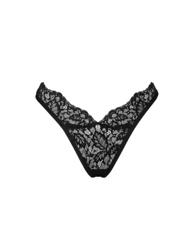 Image string Bellastia noir Obsessive, lingerie élégante et confortable-11