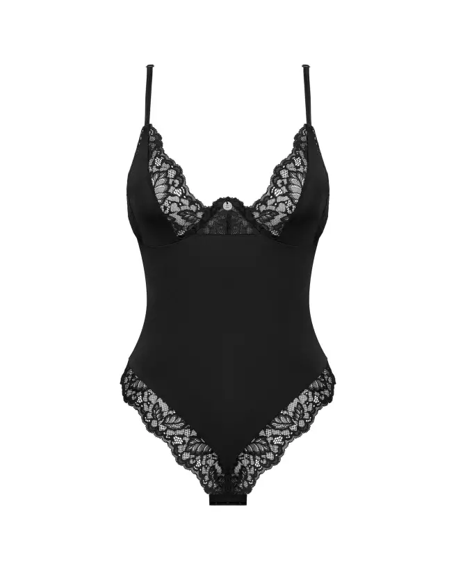 Body noir Bellastia de Obsessive, lingerie élégante et sensuelle-7
