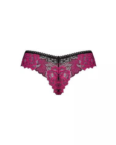 Rosenty String Noir Obsessive, lingerie élégante et confortable-12
