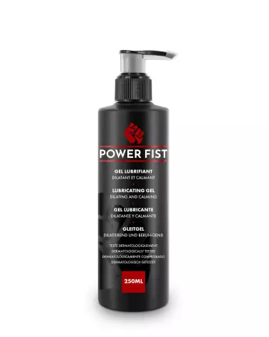 Lubrifiant à base d'eau Power Fist 250ml pour confort optimal et performance-2