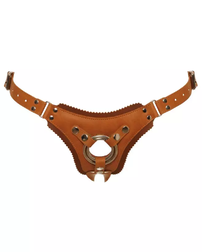 ZADO Leather StrapOn L/XL Gode Ceinture en Cuir Ajustable-6
