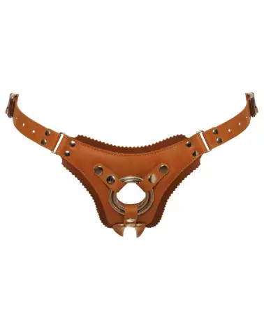 ZADO Leather StrapOn L/XL Gode Ceinture en Cuir Ajustable-6